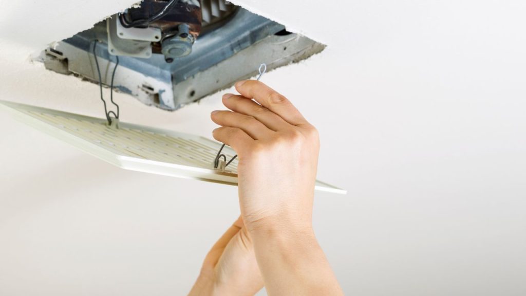 How to Remove an Old Bathroom Vent Fan? 