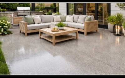 Polished Concrete Benefits for Outdoor Spaces